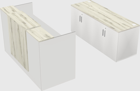 Modular reception desk