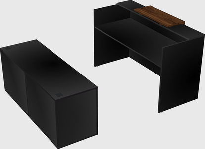 Modular reception desk