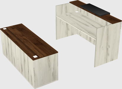Modular reception desk