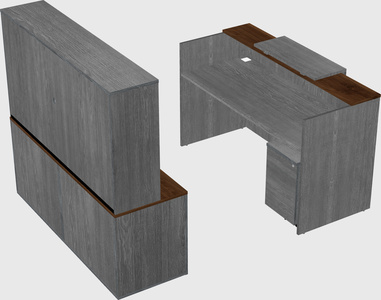 Modular reception desk