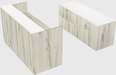 Modular reception desk