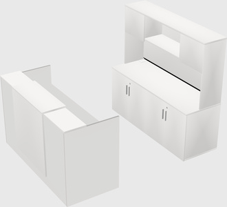 Modular reception desk