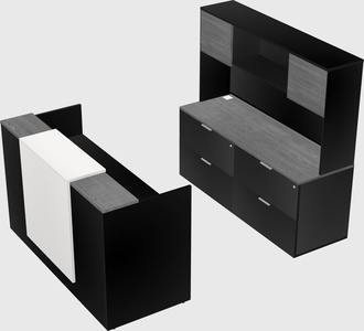 Modular reception desk
