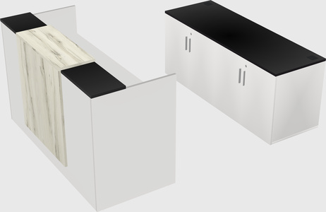 Modular reception desk