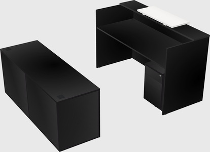 Modular reception desk