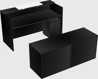 Modular reception desk