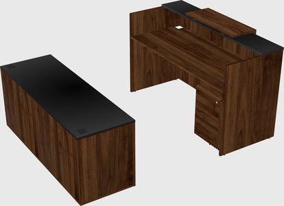 Modular reception desk
