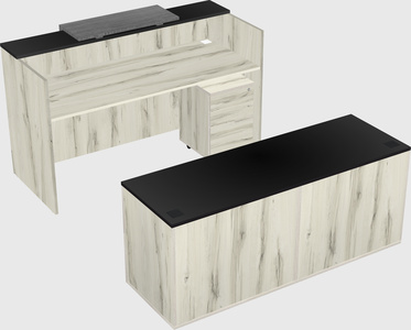 Modular reception desk