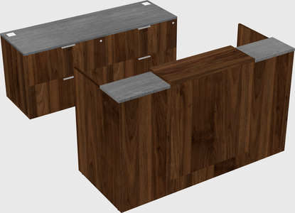 Modular reception desk