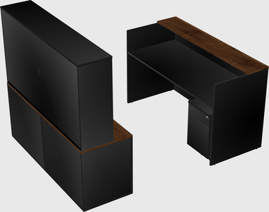 Modular reception desk