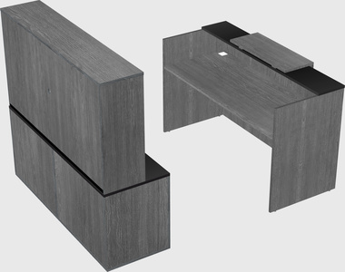 Modular reception desk