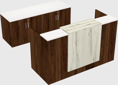 Modular reception desk