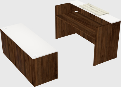 Modular reception desk
