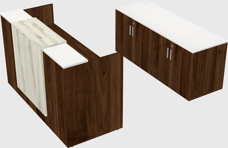 Modular reception desk