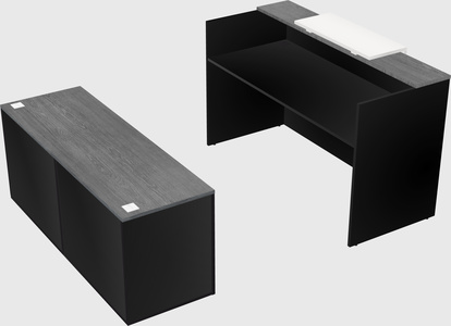 Modular reception desk