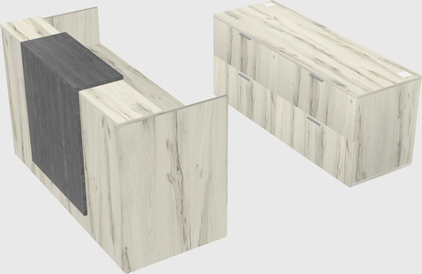 Modular reception desk