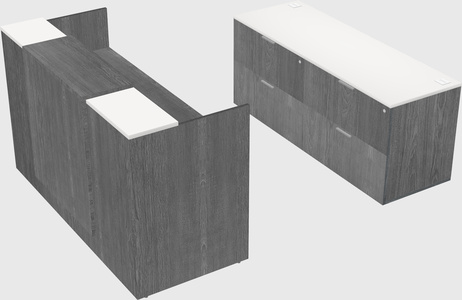 Modular reception desk
