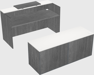 Modular reception desk