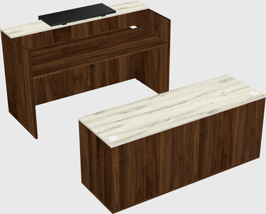 Modular reception desk
