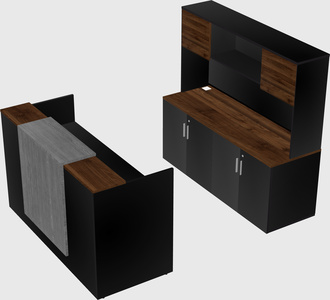 Modular reception desk