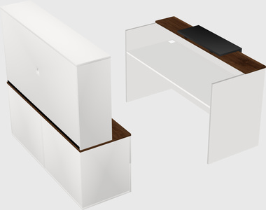 Modular reception desk
