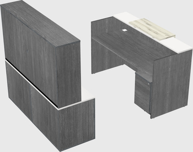 Modular reception desk