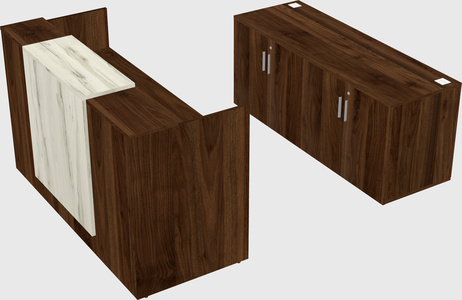 Modular reception desk