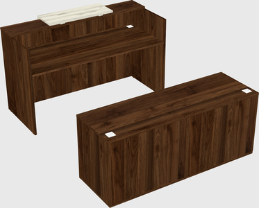 Modular reception desk