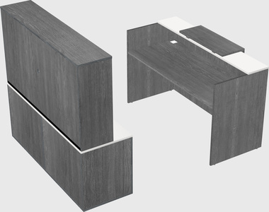 Modular reception desk