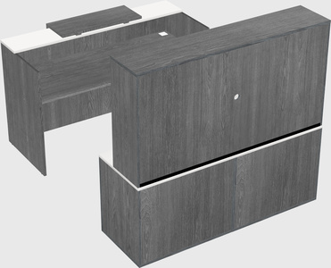 Modular reception desk