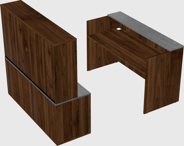 Modular reception desk