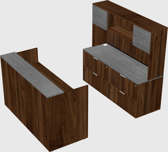 Modular reception desk