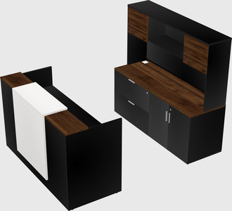 Modular reception desk