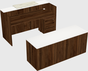 Modular reception desk