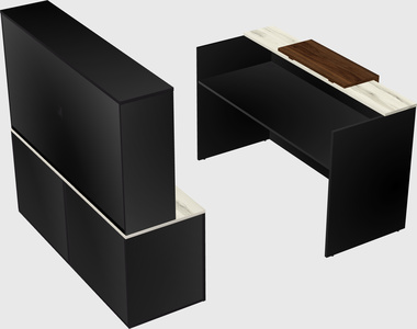 Modular reception desk