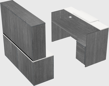 Modular reception desk