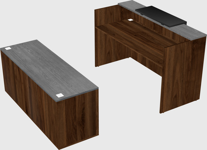 Modular reception desk