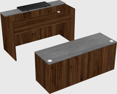Modular reception desk