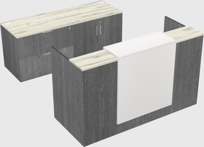 Modular reception desk