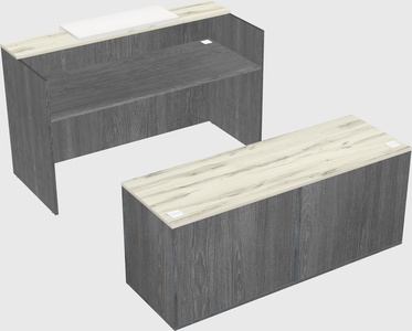 Modular reception desk