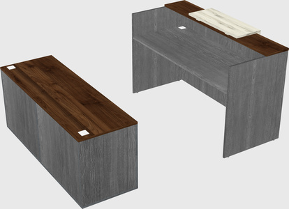 Modular reception desk