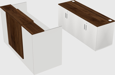 Modular reception desk