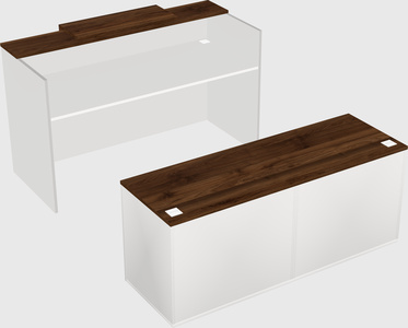 Modular reception desk