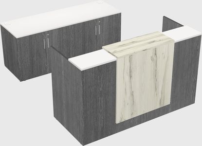 Modular reception desk