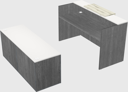 Modular reception desk