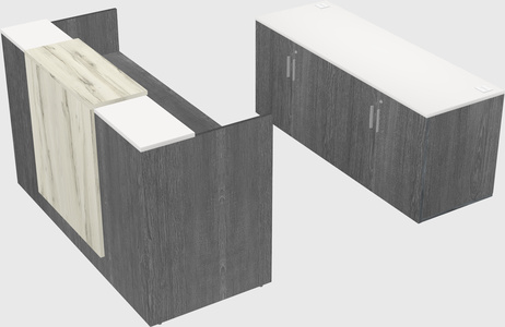 Modular reception desk