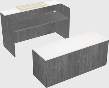 Modular reception desk