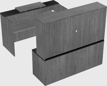 Modular reception desk
