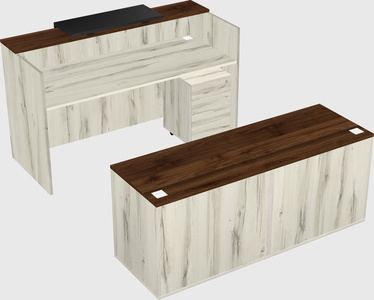 Modular reception desk