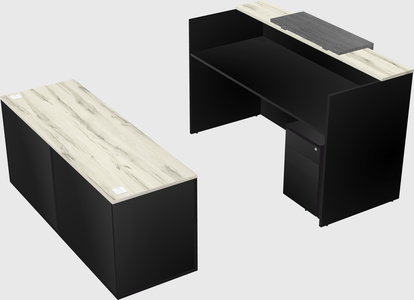 Modular reception desk